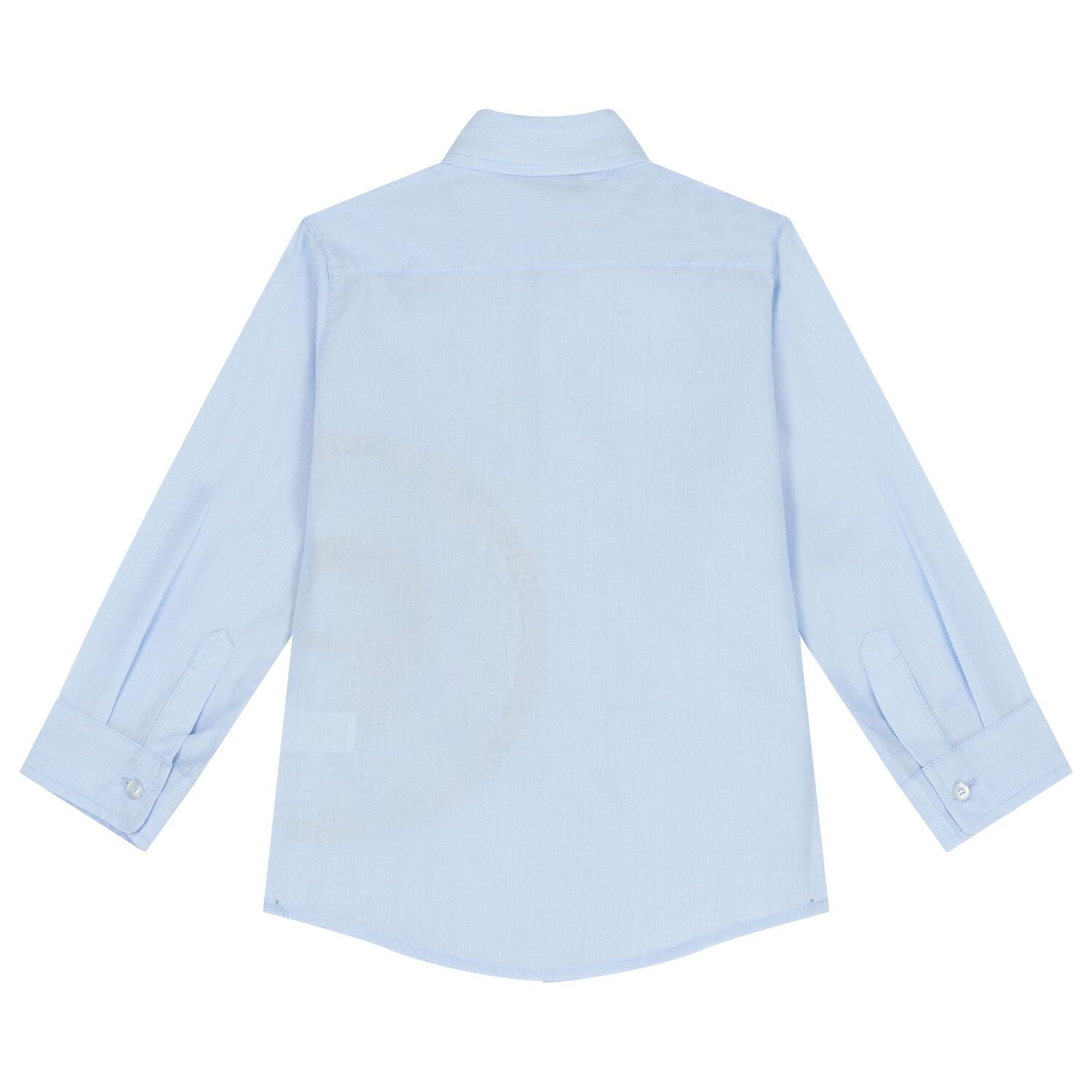 قميص اولاد بالشعار باللون الأزرق, 1, hi-res image number null