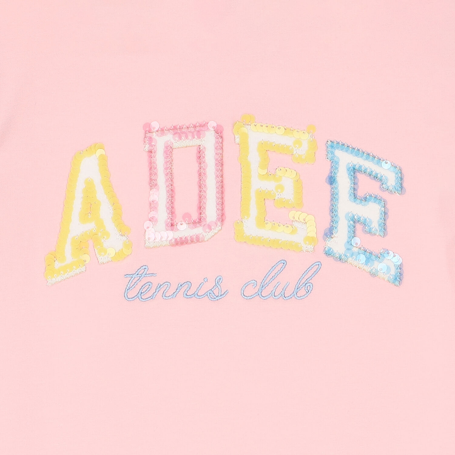 فستان مزين بالترتر باللون الزهري, 1, hi-res