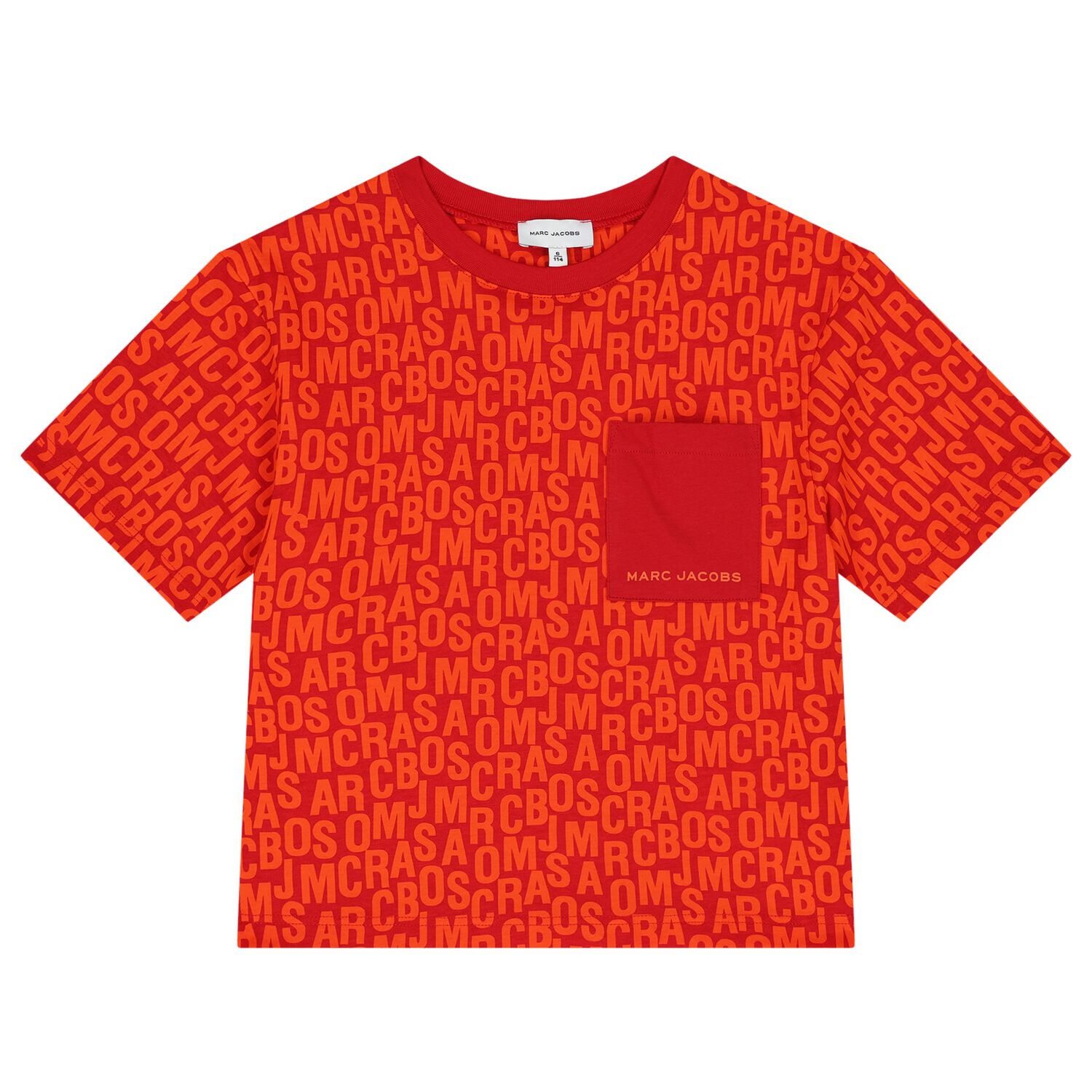Orange Logo T-Shirt, 1, hi-res