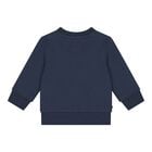 Baby Boys Navy Blue Logo Tracksuit, 1, hi-res