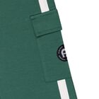 Boys Green Logo Joggers, 1, hi-res