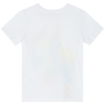 Girls White Bird T-Shirt