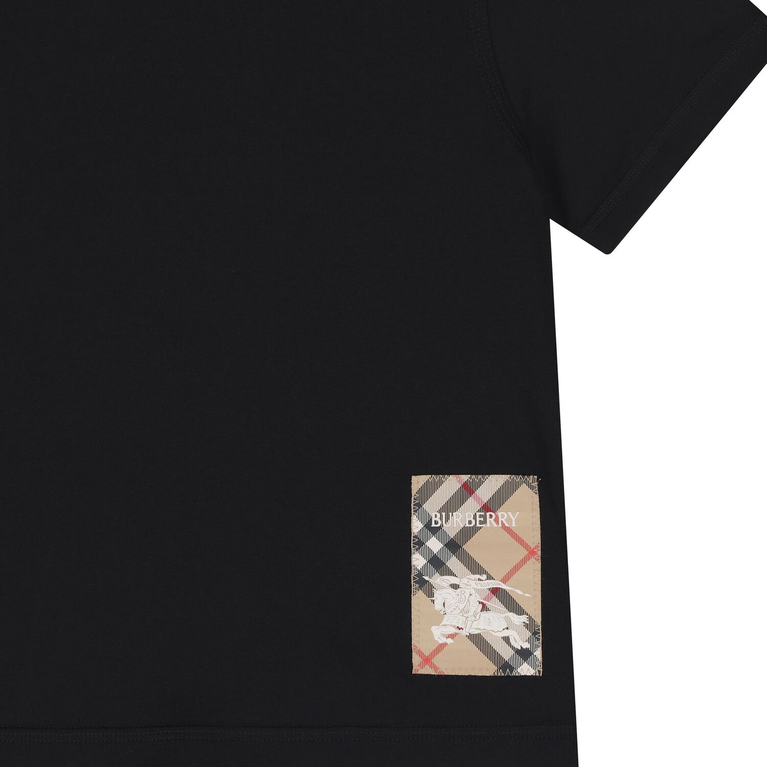 Boys Black EKD Logo T-Shirt, 1, hi-res image number null