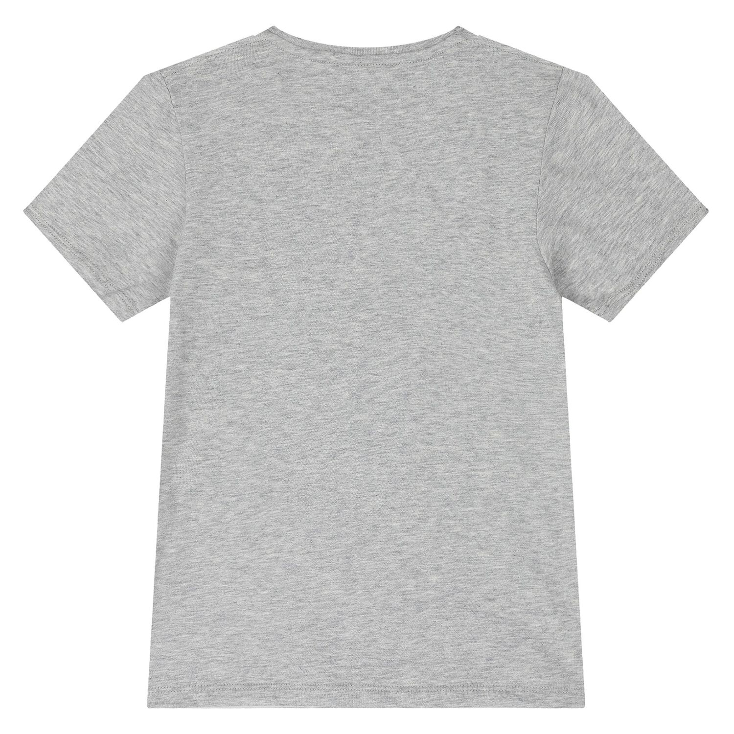 Grey Cotton Logo T-Shirt, 1, hi-res