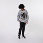 Grey & Black Logo Reversible Sweatshirt, 1, hi-res