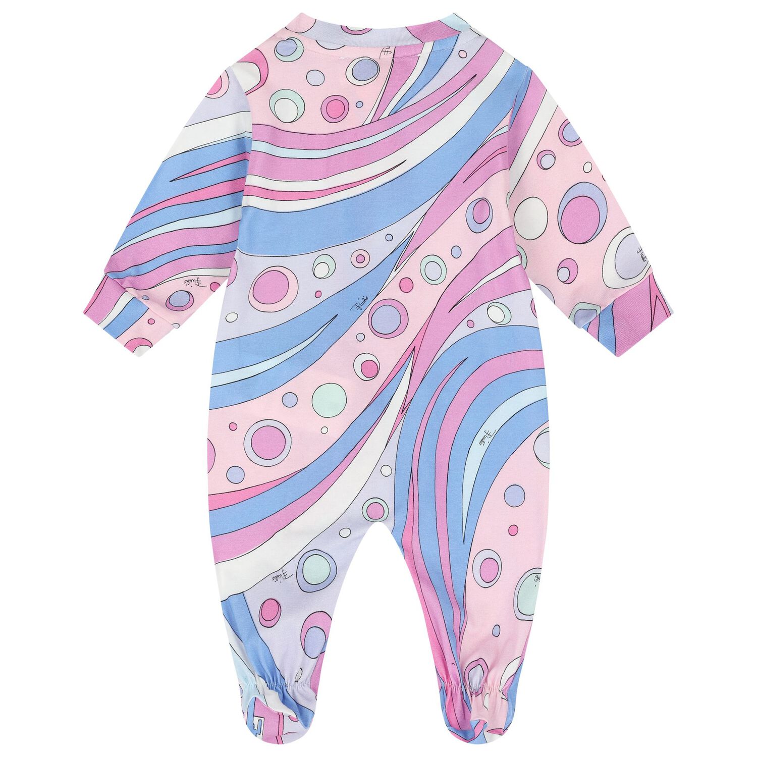 Baby Girls Pink & Lilac Fontane Babygrow Gift Set, 2, hi-res image number null