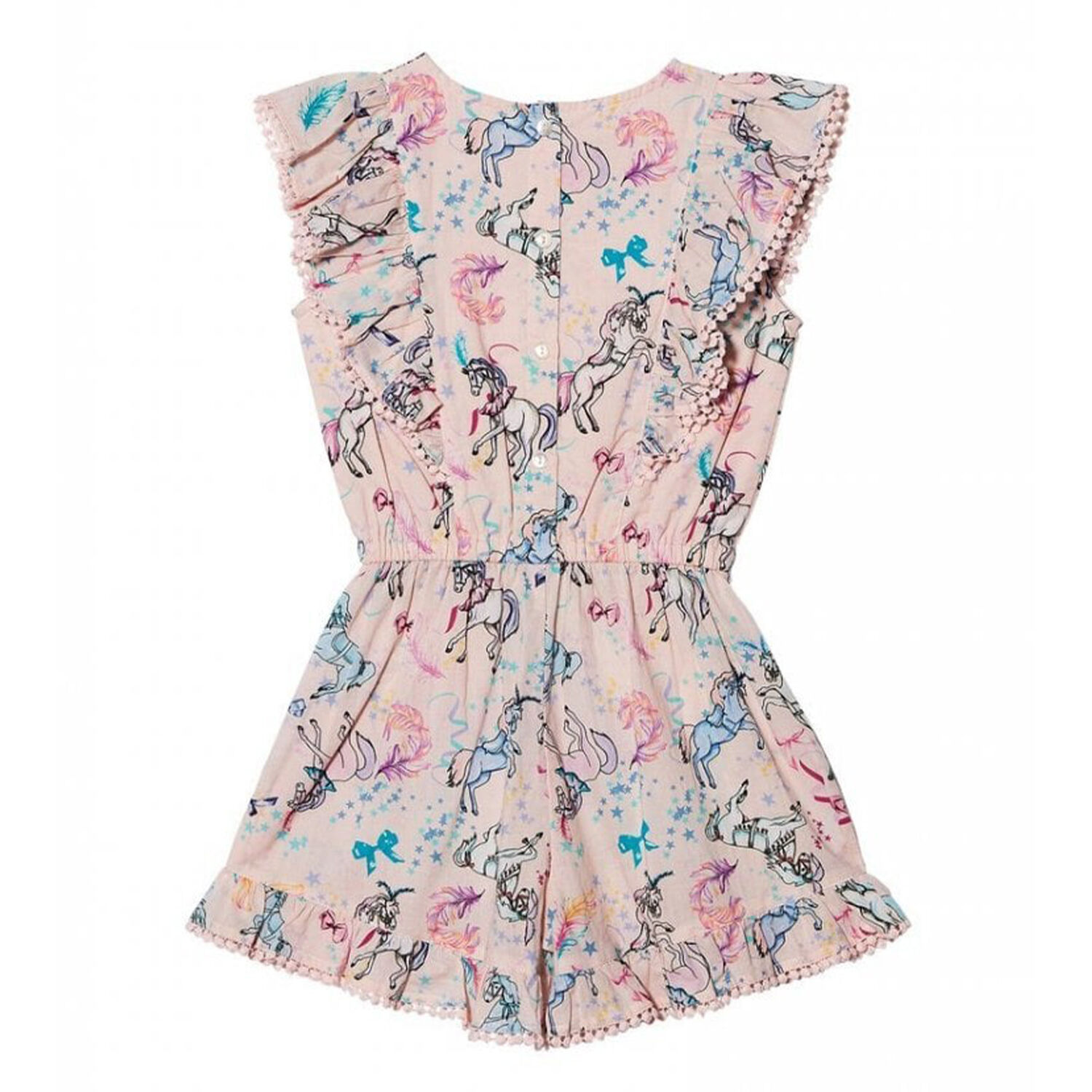 Girls Pony Playsuit, 1, hi-res image number null