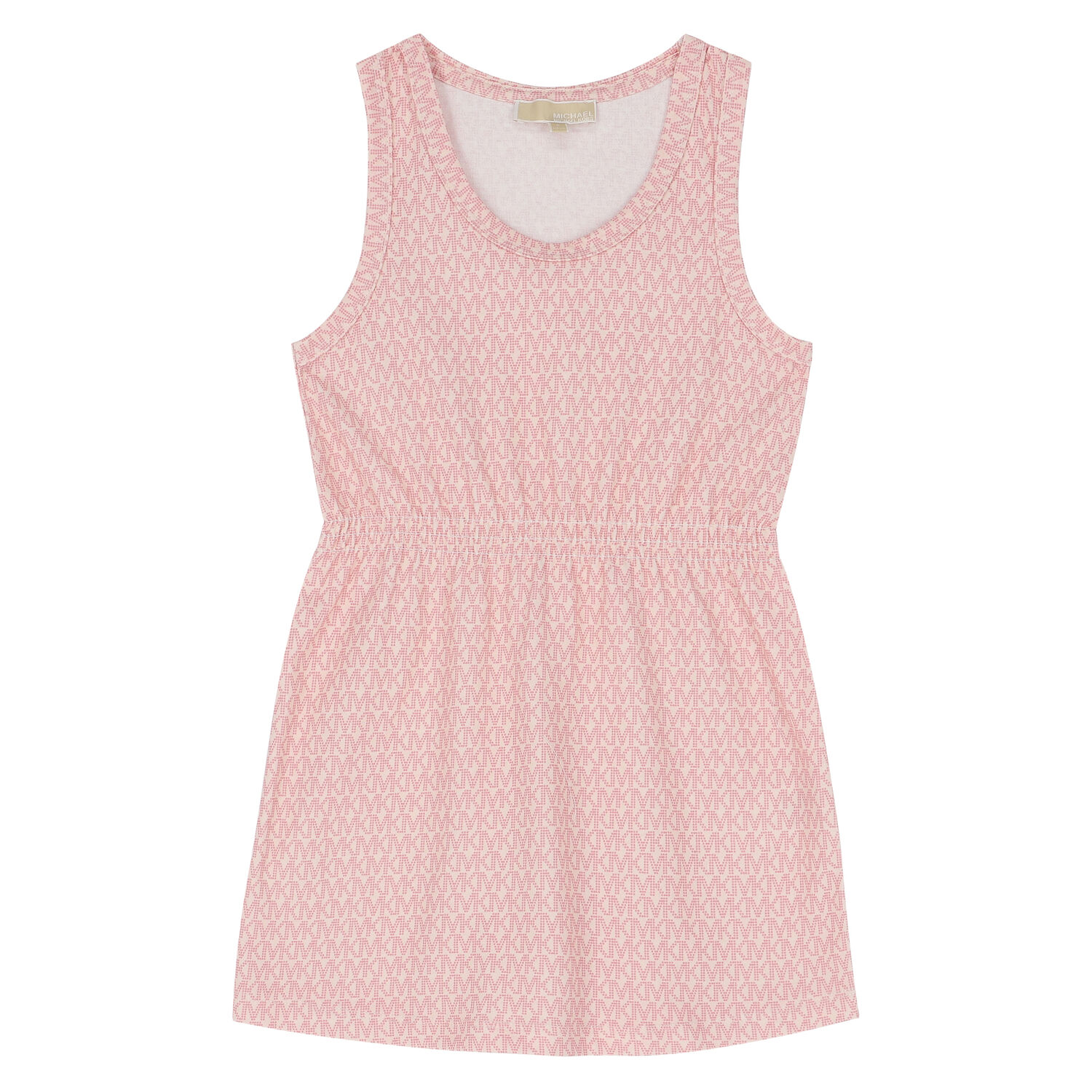 Girls Pink Jersey Logo Dress, 1, hi-res image number null