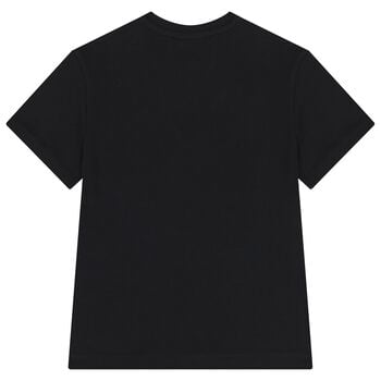 Girls Black Logo T-Shirt
