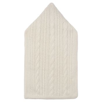 Beige Cable Knit Baby Nest