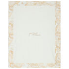 Beige & Ivory Geo Map Baby Blanket, 1, hi-res