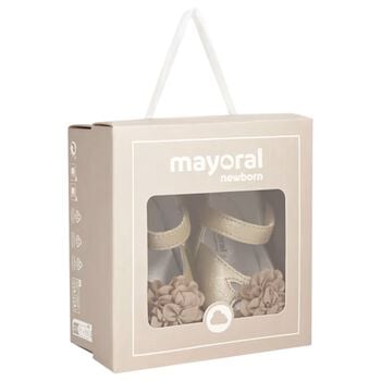 أحذيه ماقبل المشي  للبنات الرضع مزينه بالزهور  