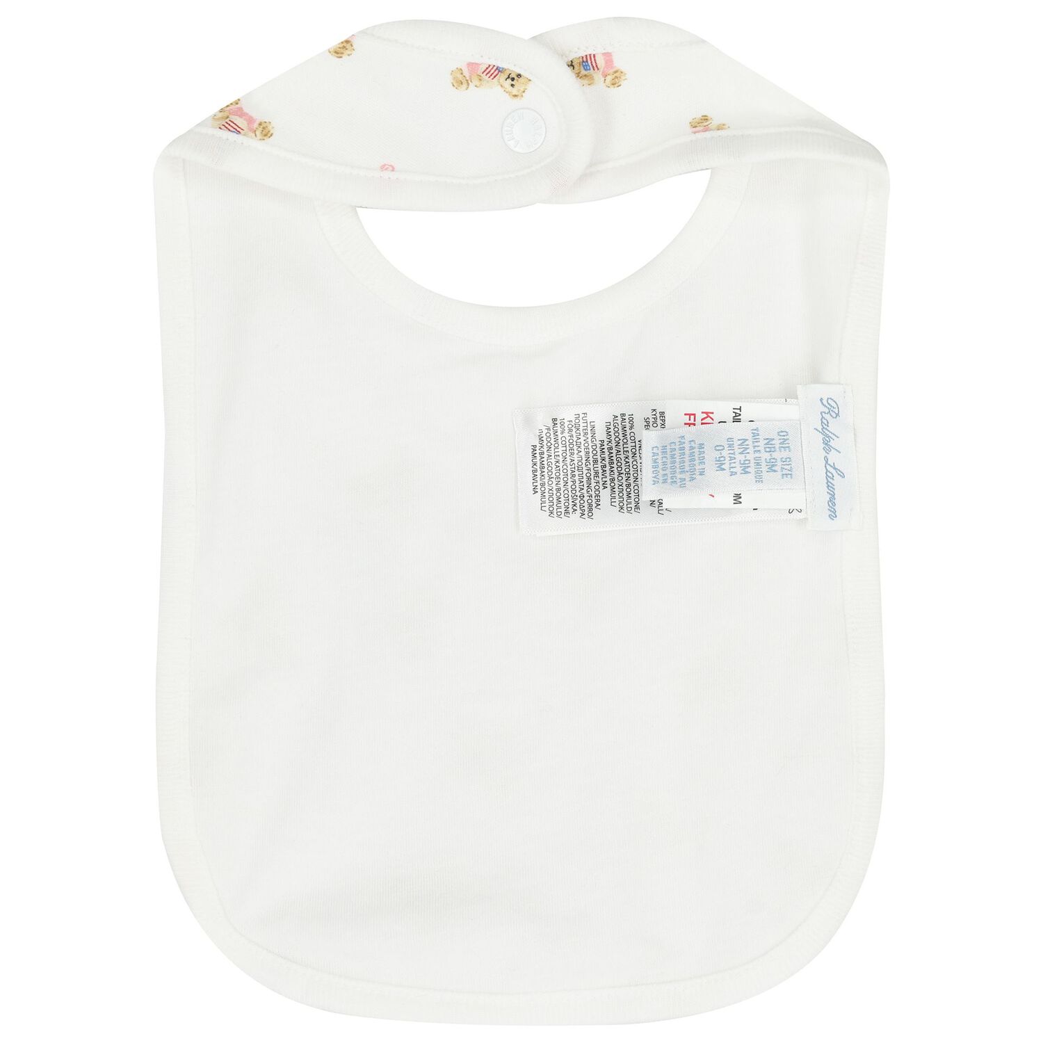 Baby Girls White Polo Bear Babysuit & Hat Gift Set, 1, hi-res