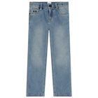 Boys Blue Denim Jeans, 1, hi-res