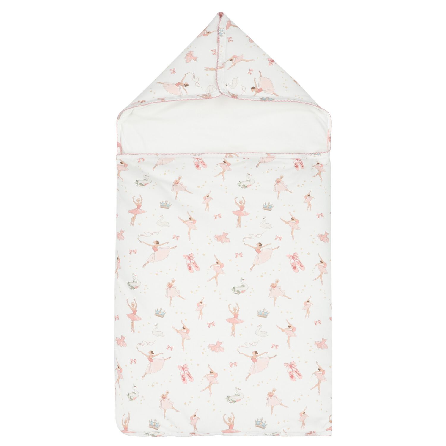 Baby Girls White & Pink Opera Nest, 1, hi-res image number null