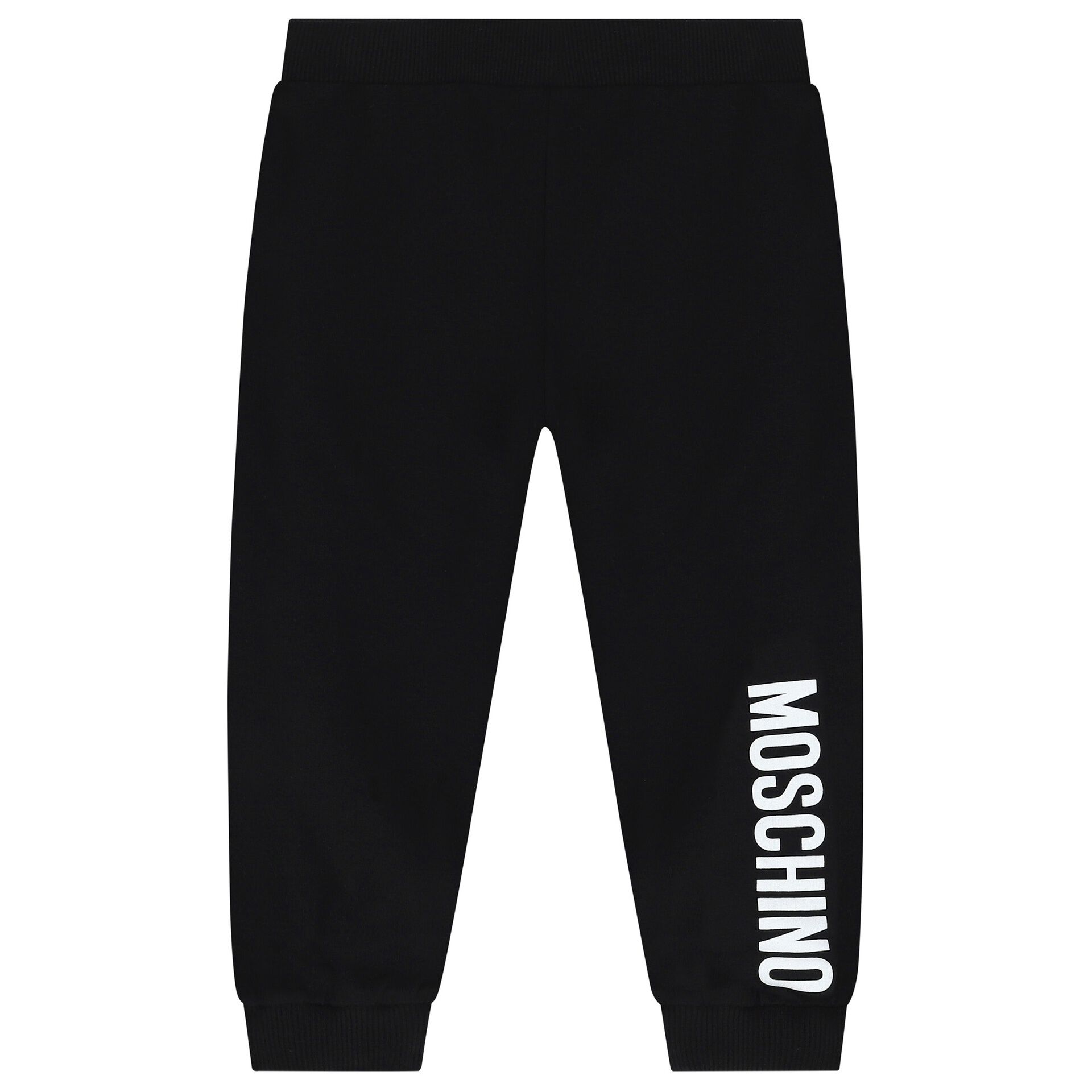 Moschino Black Logo Joggers Junior Couture UAE