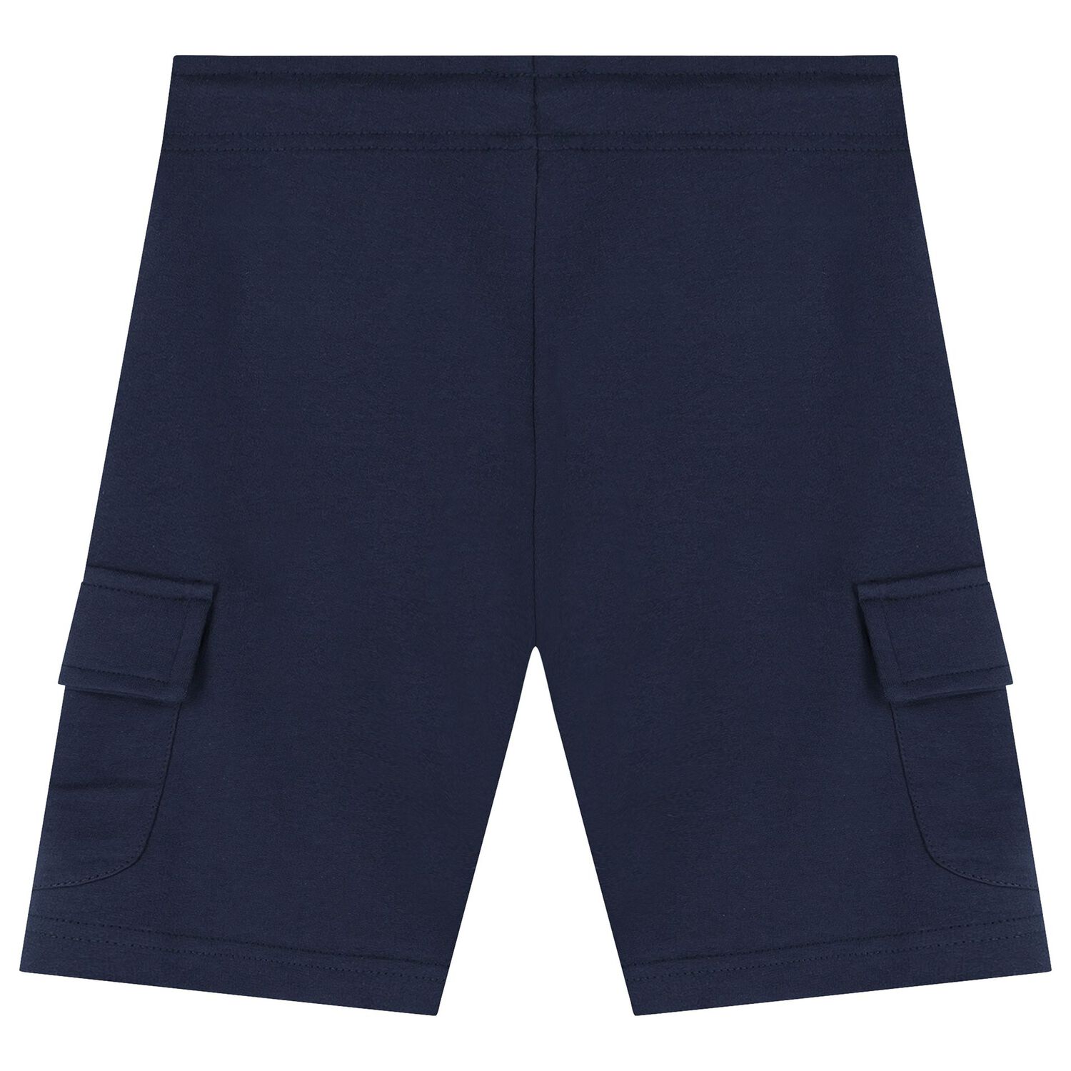 Boys White & Navy Blue Shorts Set, 2, hi-res image number null
