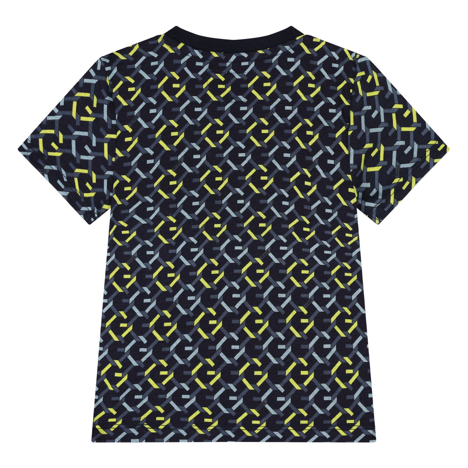 Younger Boys Navy Blue Logo Shorts Set, 1, hi-res