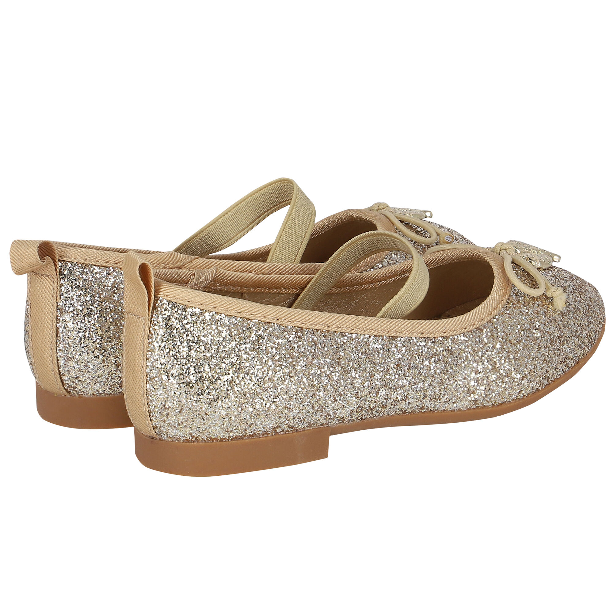 Gold glitter deals shoes