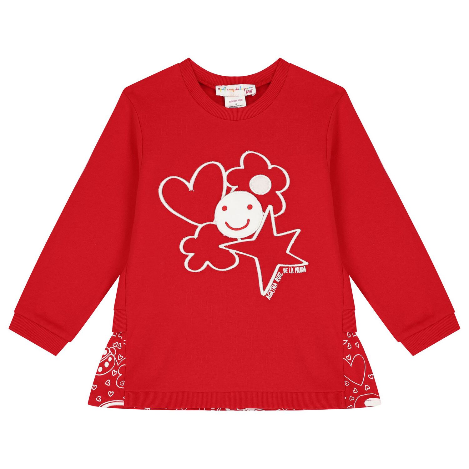 طقم بنات ليغنز بالشعار باللون الأحمر , 1, hi-res image number null