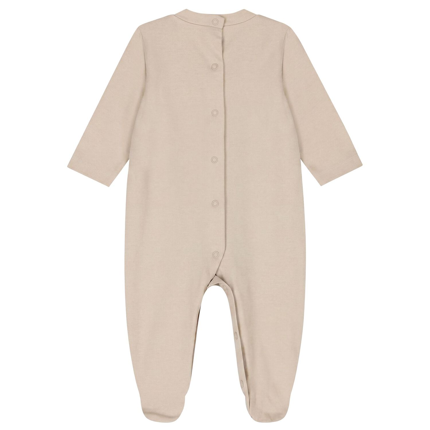 Beige Smocked Babygrow Gift Set, 1, hi-res