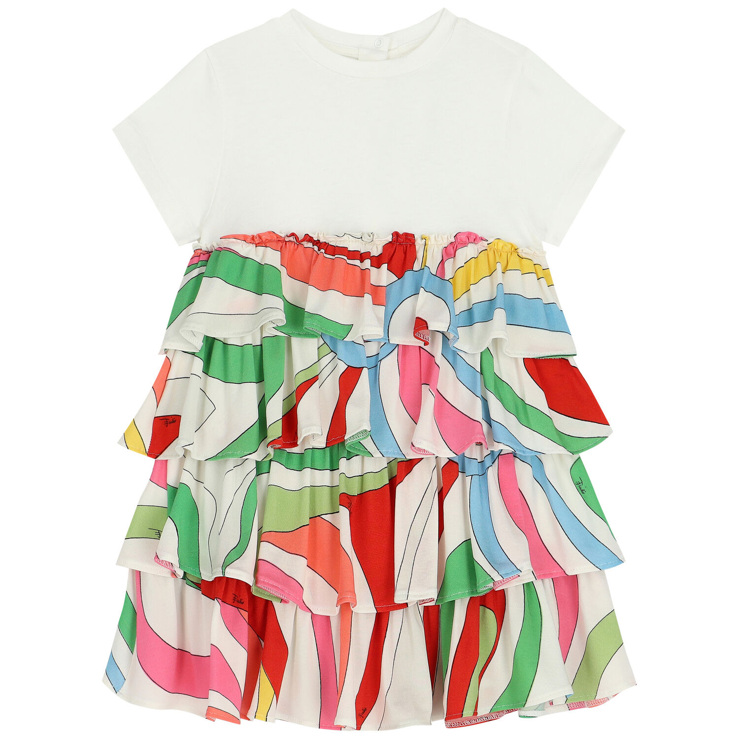 فستان بنات مارمو باللون العاجى, 1, hi-res