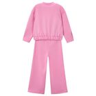 Girls Pink Tracksuit, 1, hi-res