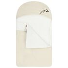 Ivory & Beige Leopard Logo Baby Nest, 1, hi-res