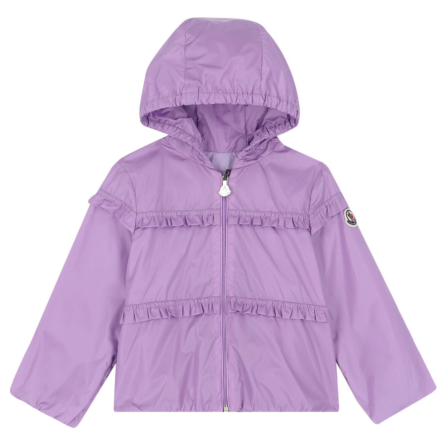 Younger Girls Purple Logo Jacket, 1, hi-res image number null