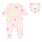 Baby Girls Pink Babygrow Gift Set, 1, hi-res