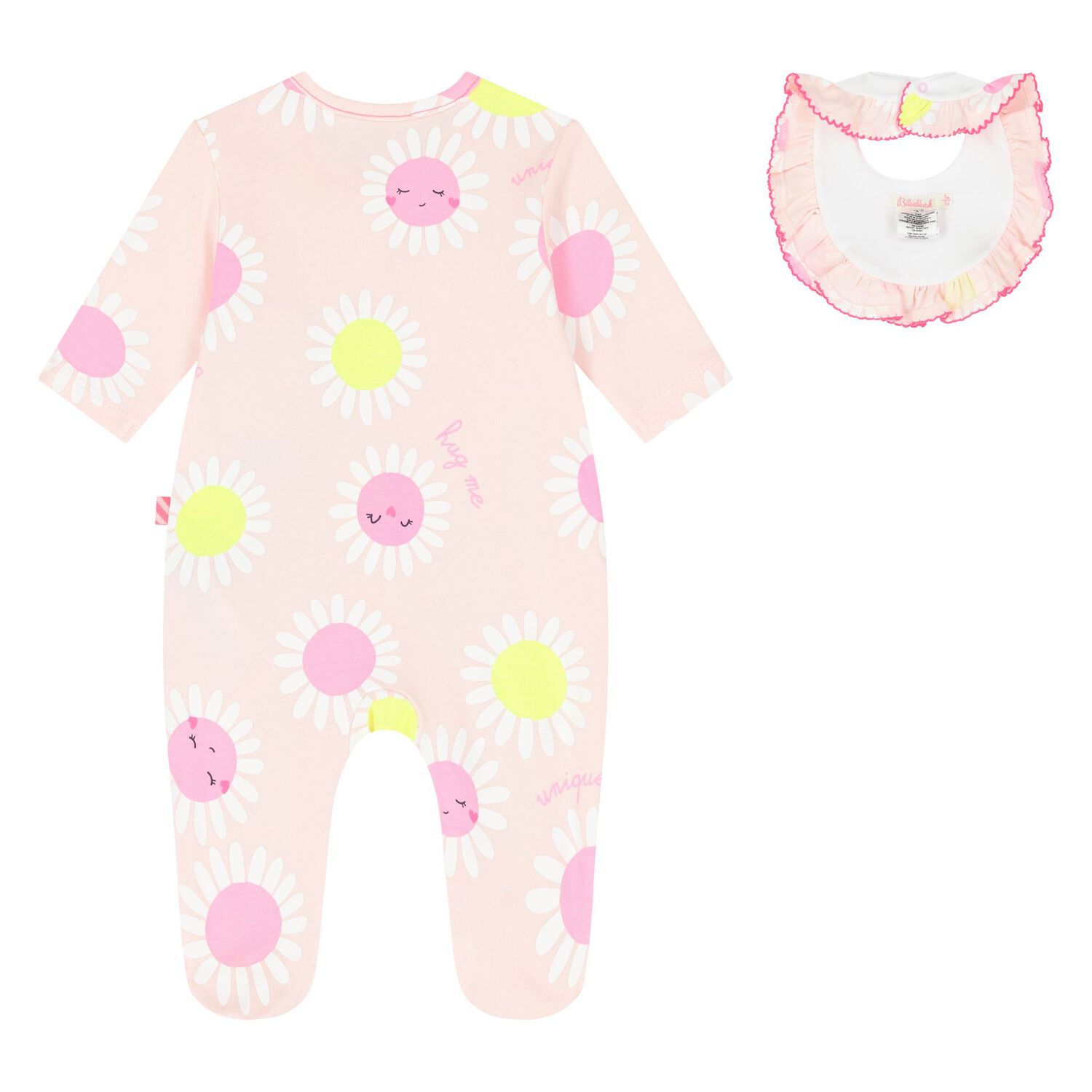 Baby Girls Pink Babygrow Gift Set, 1, hi-res