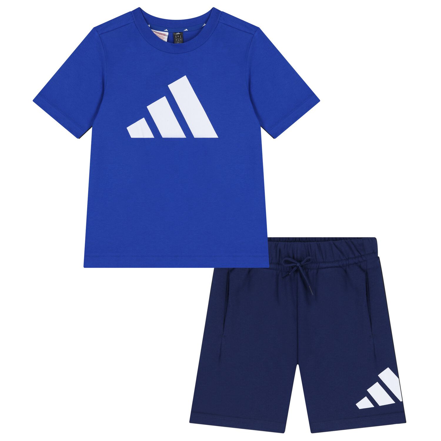 Blue Logo Shorts Set, 1, hi-res image number null