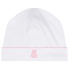 طقم افرول بنات بطبعه تيدى بير باللون الابيض والوردى , 1, hi-res