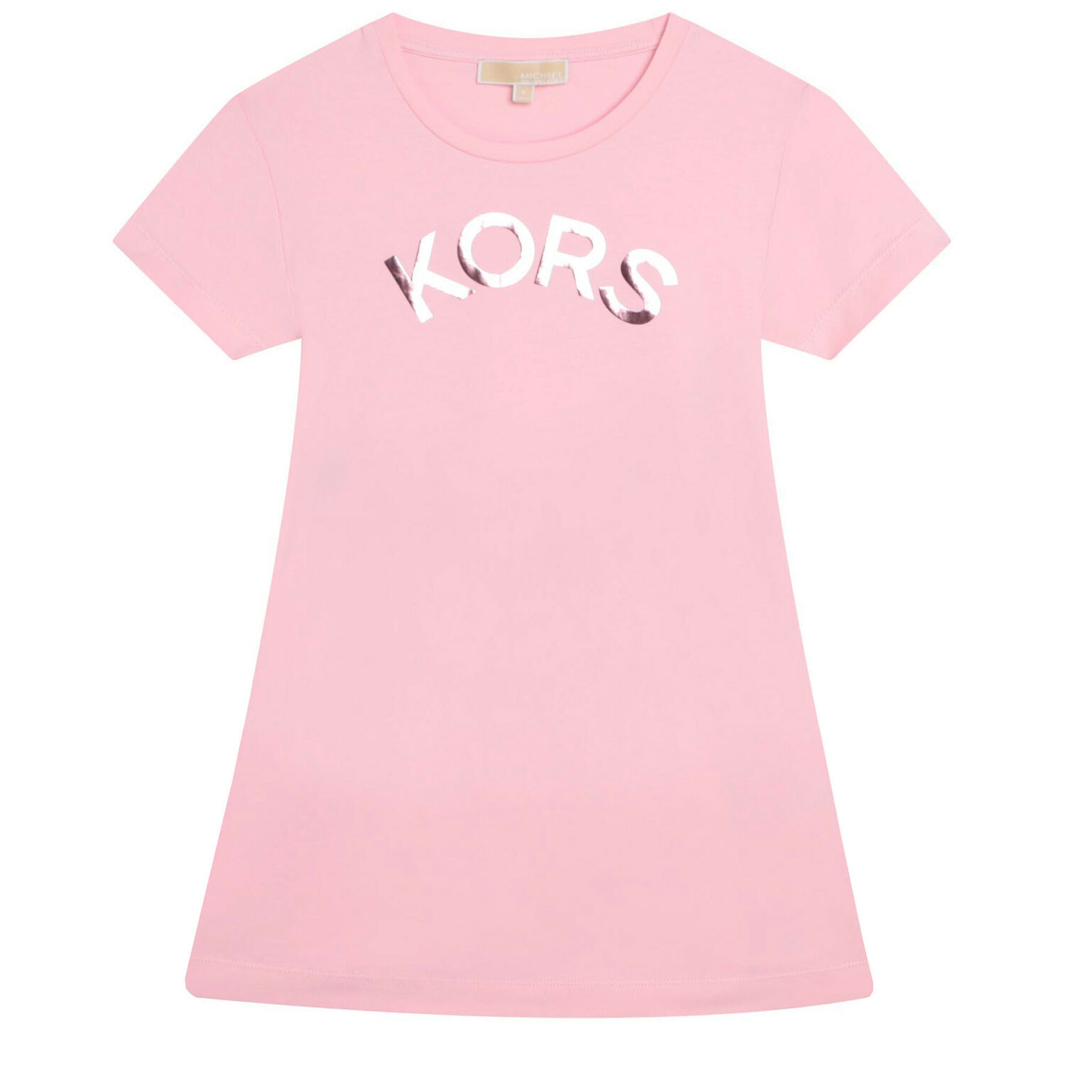 Girls Pink Logo Dress, 2, hi-res image number null