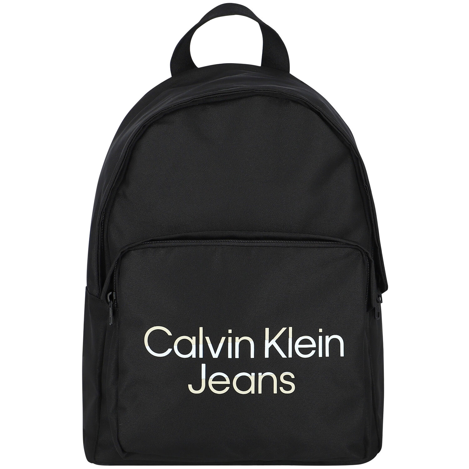 حقيبة ظهر بالشعار باللون الأسود, 1, hi-res