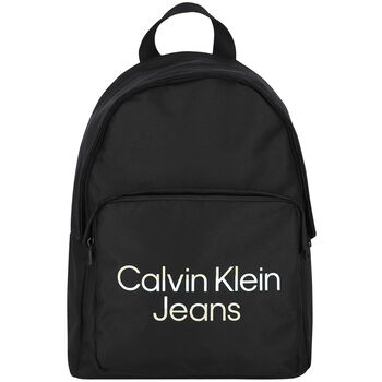 Black Logo Backpack