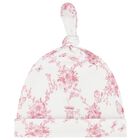 Baby Girls White & Pink Floral & Butterflies Babygrow Set, 1, hi-res