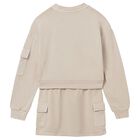 طقم تنور بنات كارجو باللون الرمادى, 1, hi-res