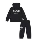 Black Logo Younger Tracksuit, 1, hi-res