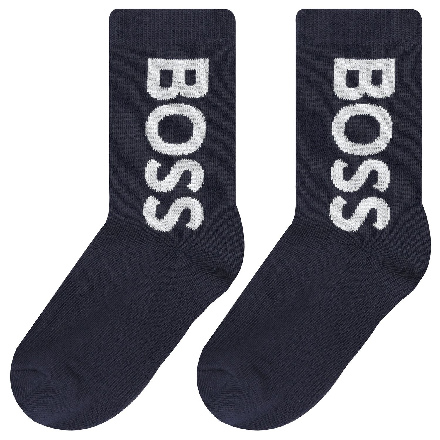 Boys Navy Logo Socks ( 2-Pack ), 2, hi-res image number null