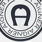 تيشيرت أولاد بالشعار باللون الأبيض, 1, hi-res