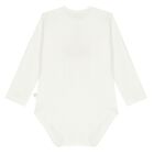 طقم تنورة بنات تول باللون البيج والعاجي, 2, hi-res