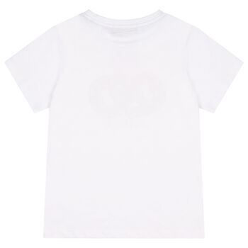 Boys White Logo T-Shirt
