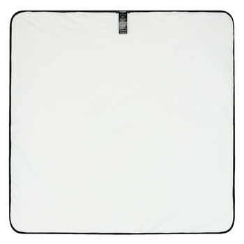 White Logo Baby Blanket