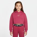 Girls Pink Logo Hooded Top, 2, hi-res