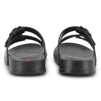Boys Black Logo Sliders