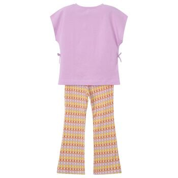Girls Multi-Coloured Leggings Set