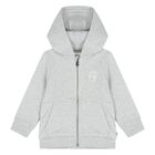 Younger Boys Grey Logo Tracksuit, 2, hi-res