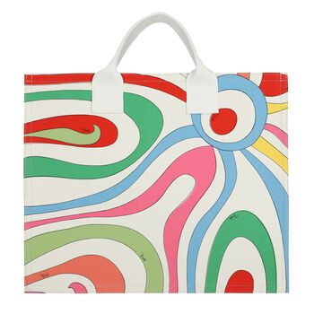 Girls Ivory Marmo Baby Changing Bag