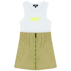 فستان بالشعار باللون الأخضر والأبيض, 1, hi-res